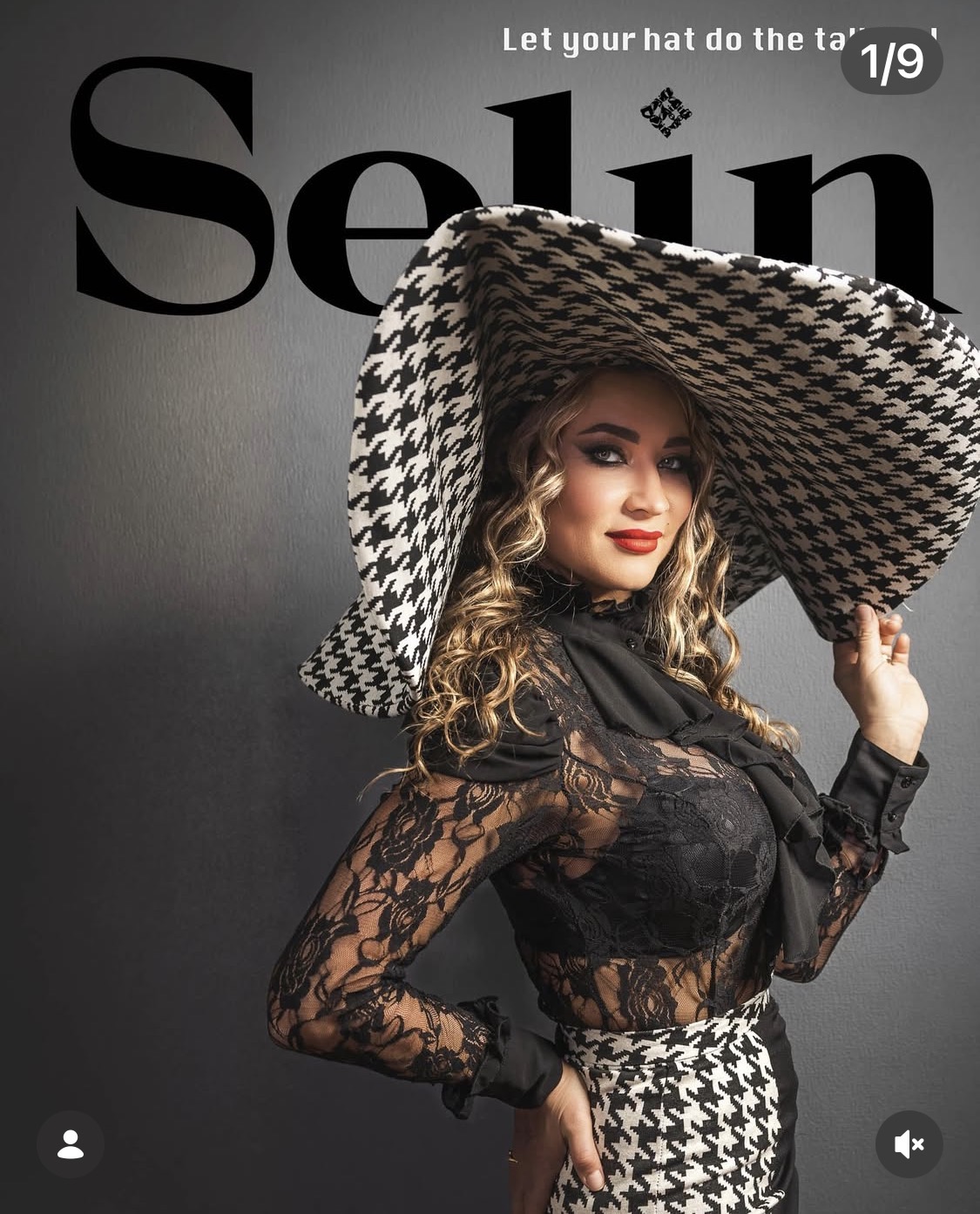 Selin Magazine cover featuring Cathy Neale design